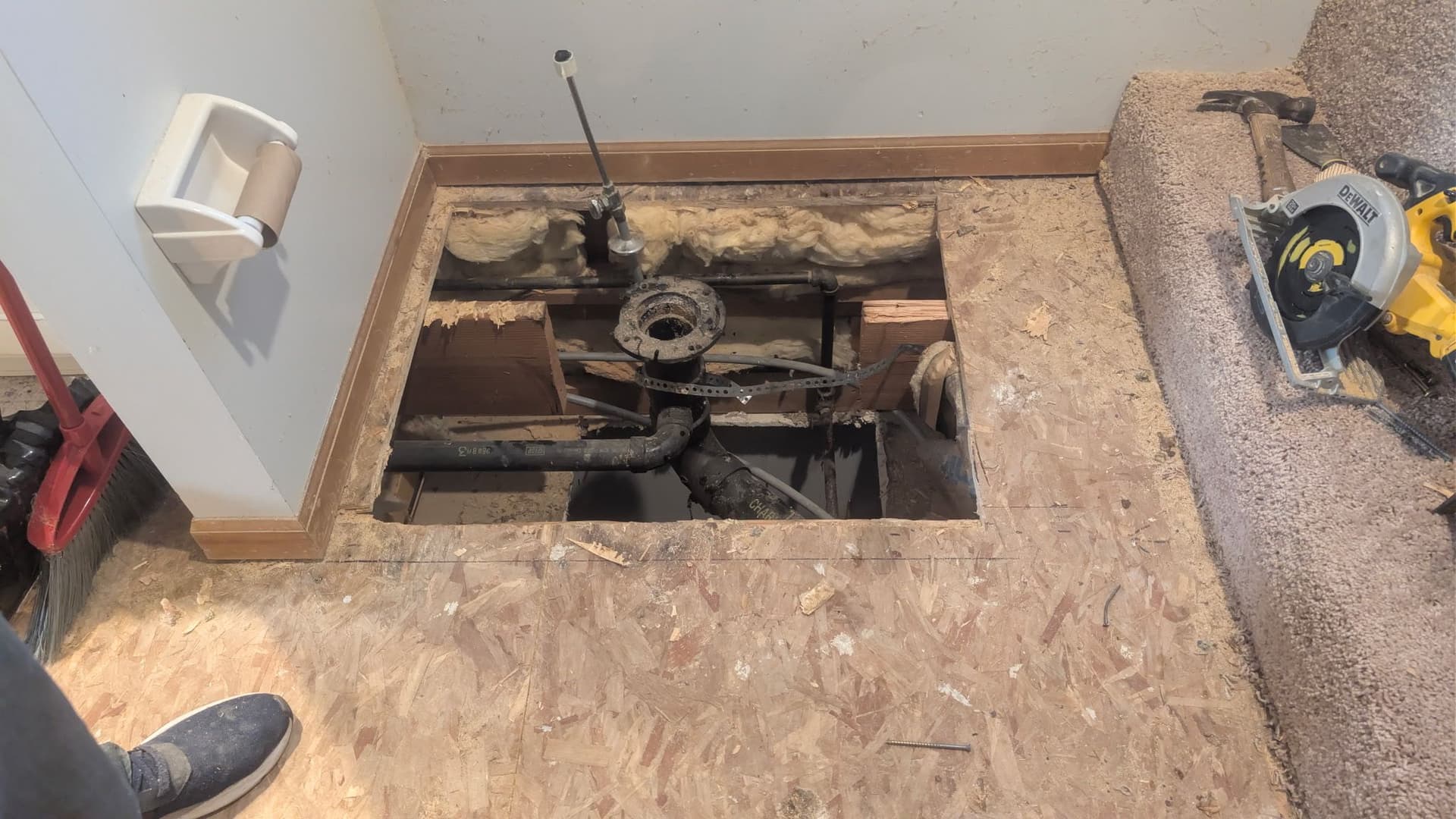 Bathroom Fix and Flooring Upgrade image