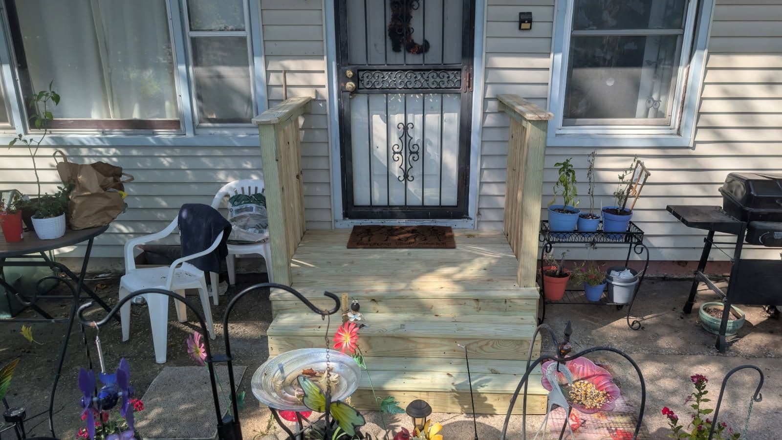 Gallery photos for Beautiful Porch Makeover with New Carpentry: Image #1
