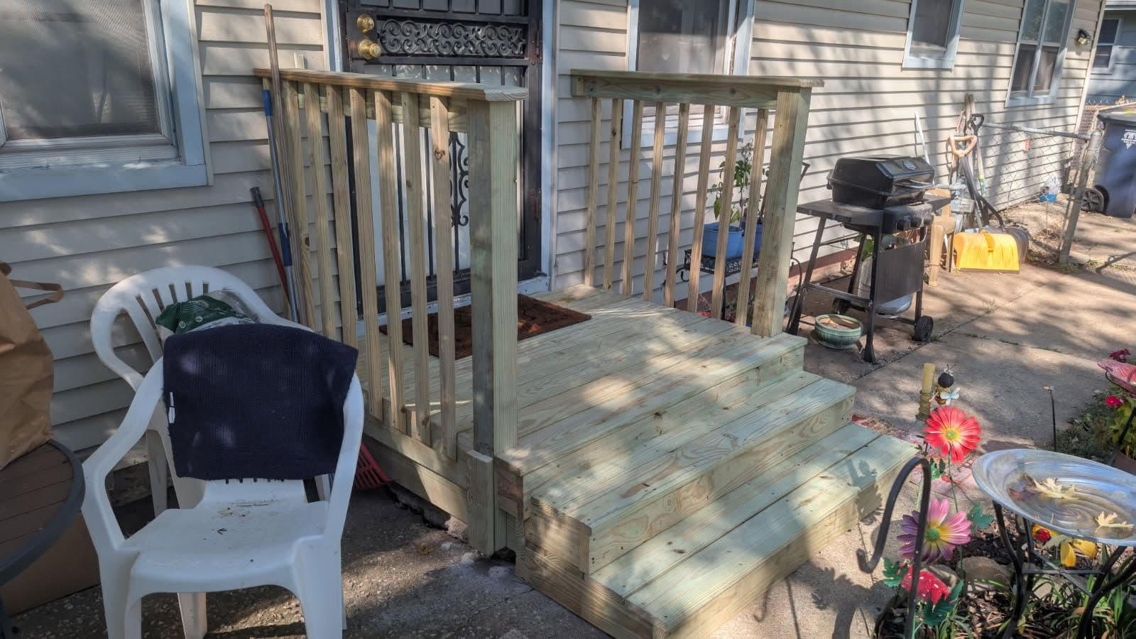 Gallery photos for Beautiful Porch Makeover with New Carpentry: Image #2