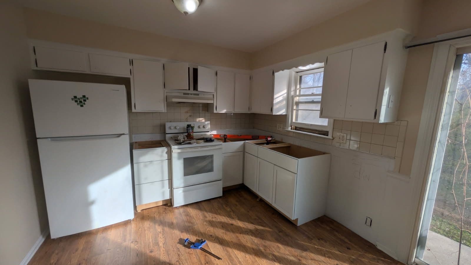 Kitchen Makeover with New Cabinets and Countertops image