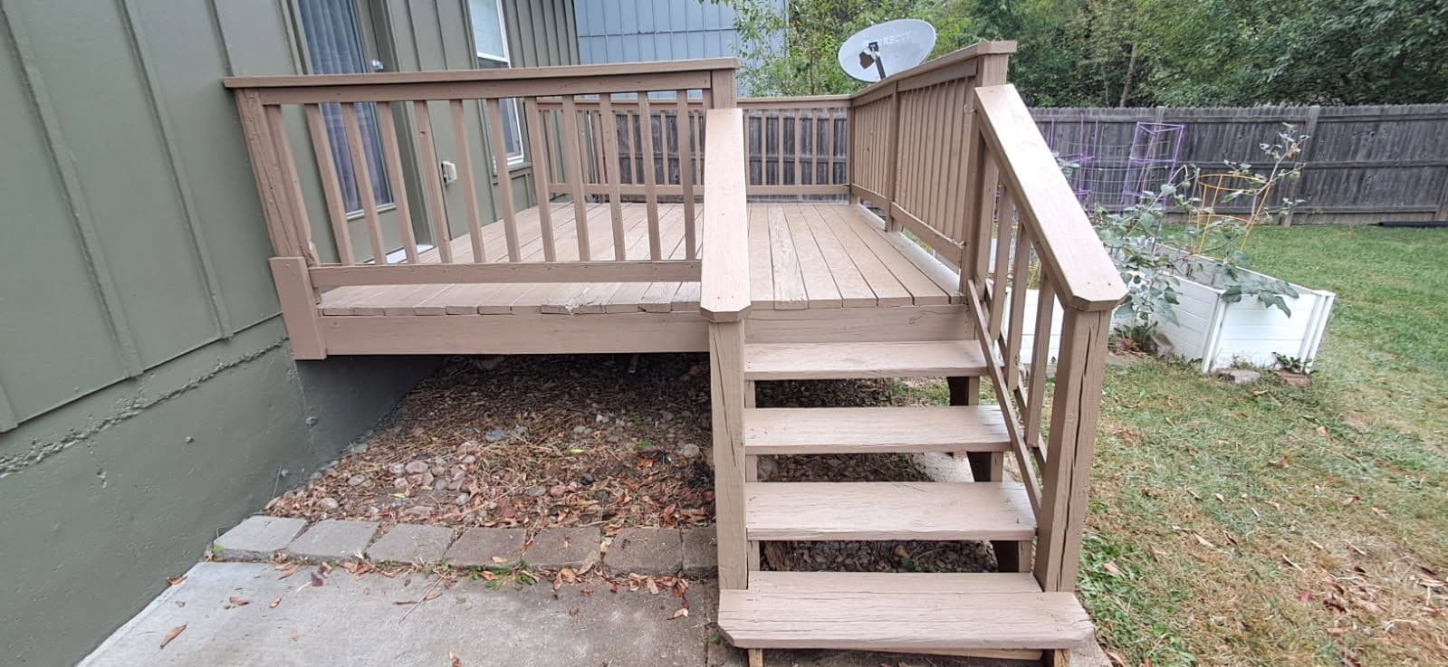 Gallery photos for Deck Improvement with Board Replacement and Fresh Stain: Image #1
