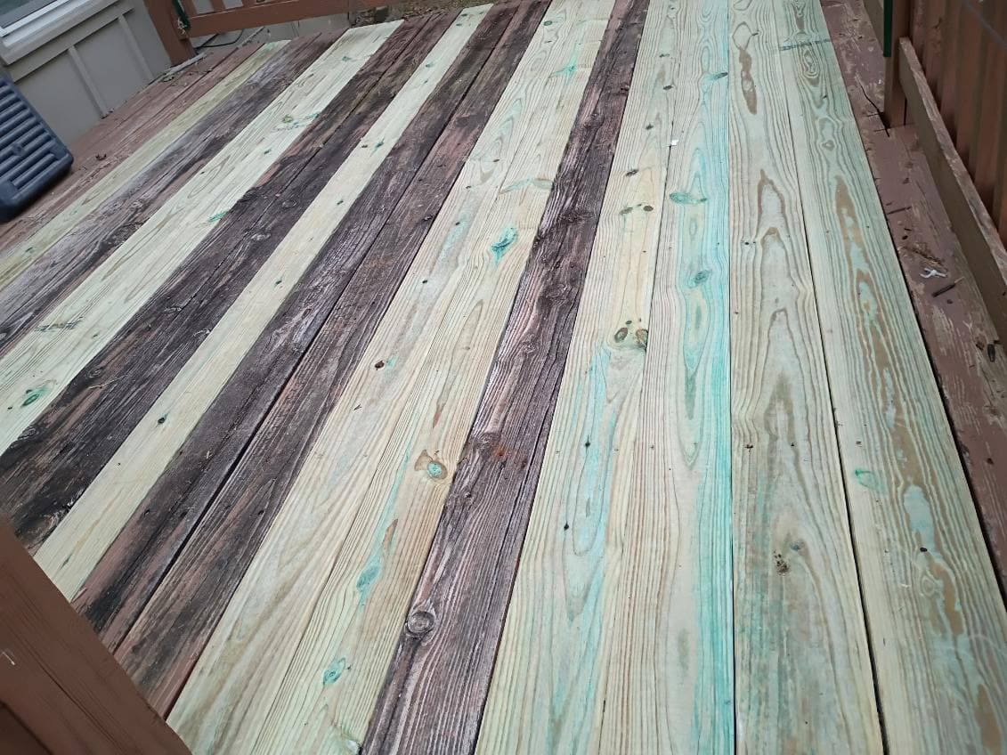 Gallery photos for Deck Improvement with Board Replacement and Fresh Stain: Image #2