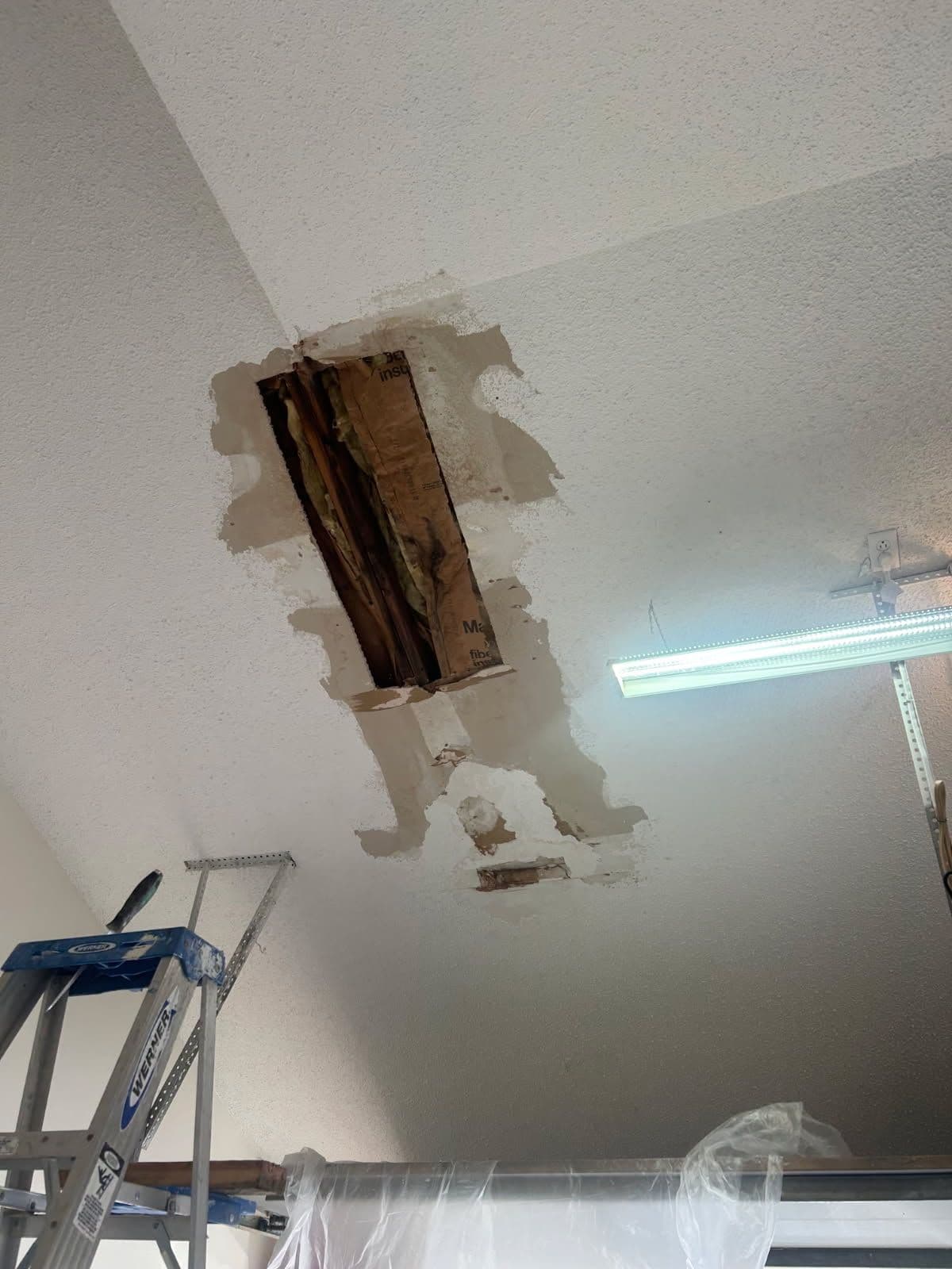 Gallery photos for Ceiling Water Damage Repair Service: Image #2