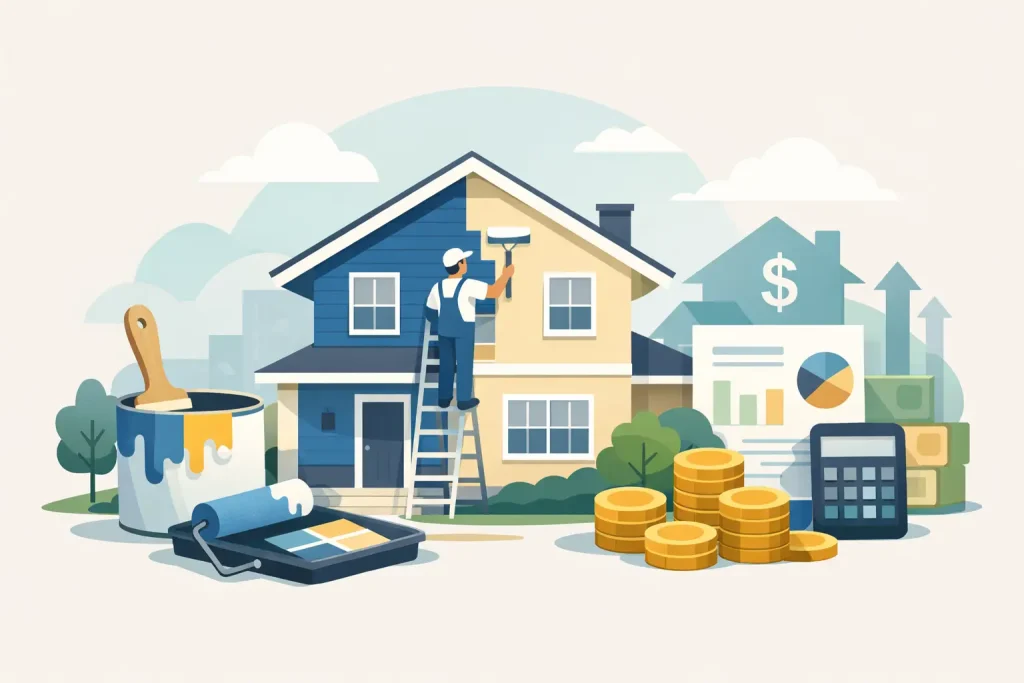 How to Budget a Whole Home Repaint