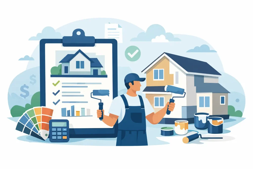 What a Free House Painting Estimate Should Show