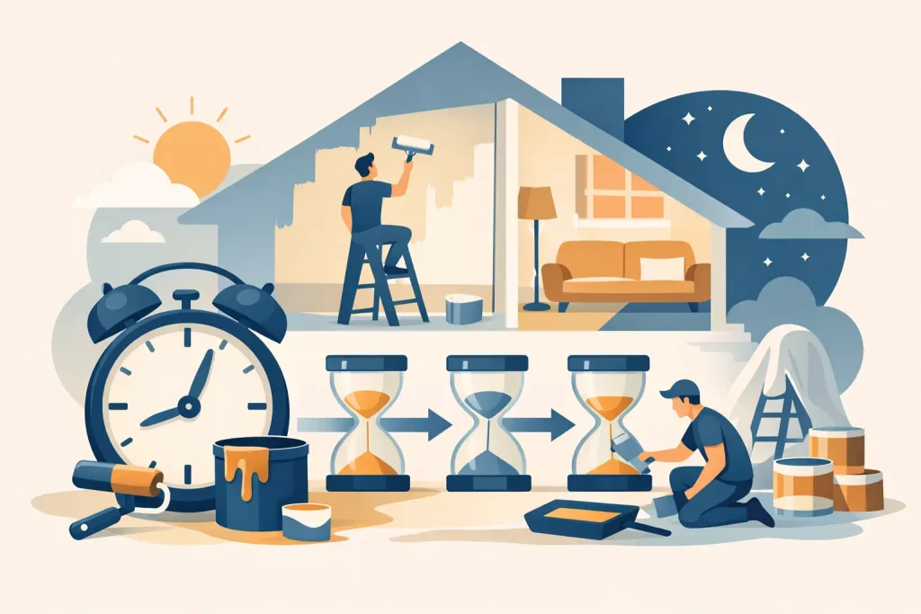 How Long Does Interior Painting Take in a Home?