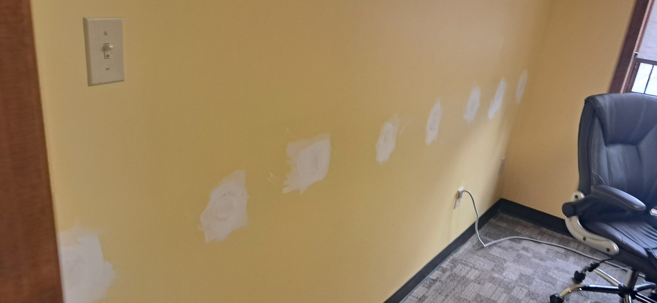Gallery photos for Office Wall Prep for Sound Insulation and a Clean Paint Finish: Image #1