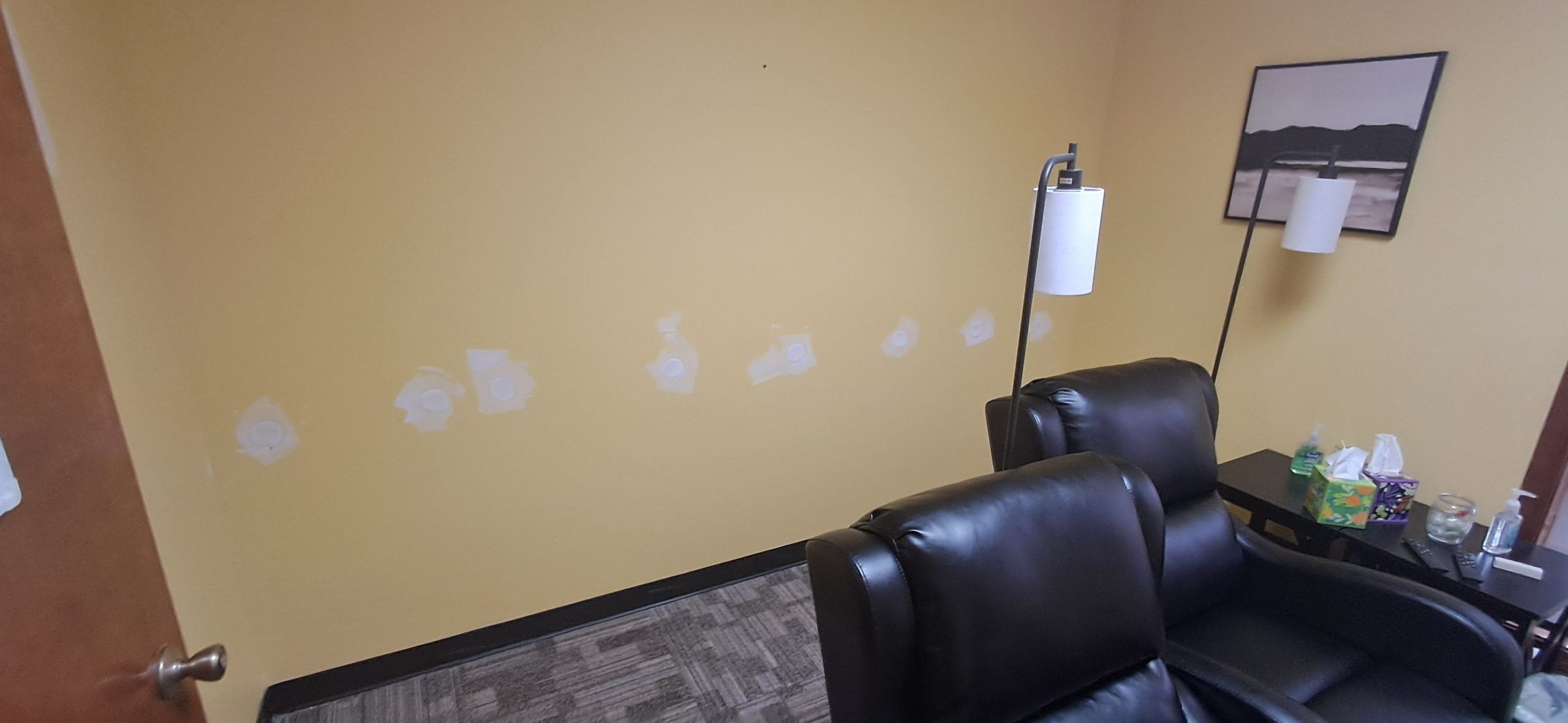 Gallery photos for Office Wall Prep for Sound Insulation and a Clean Paint Finish: Image #2