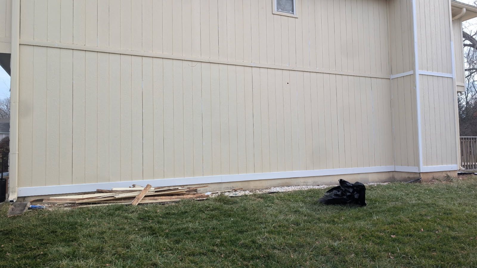 Home Exterior Facelift Preps for Painting image